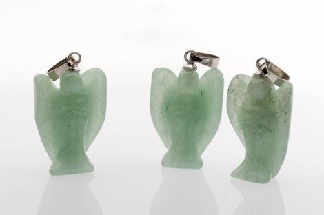 Green Aventurine Angel Pendant