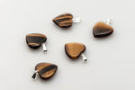 Golden Tigers Eye Heart Pendant