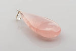 Rose Quartz Teardrop Pendant