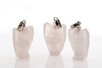 Rose Quartz Angel Pendant