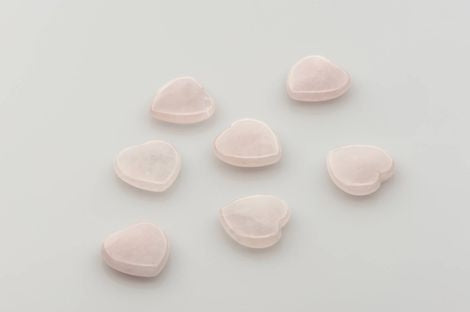 Rose Quartz Heart