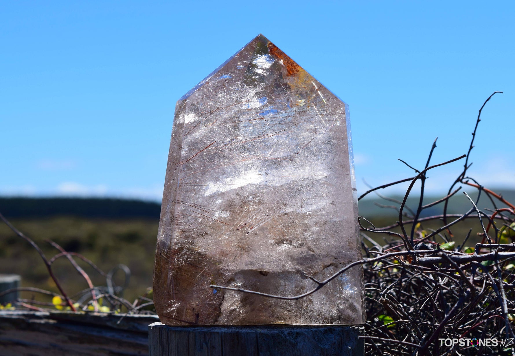 Rutilated Clear Quartz Freeform