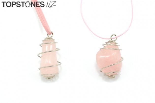 Caged Gemstone Necklace