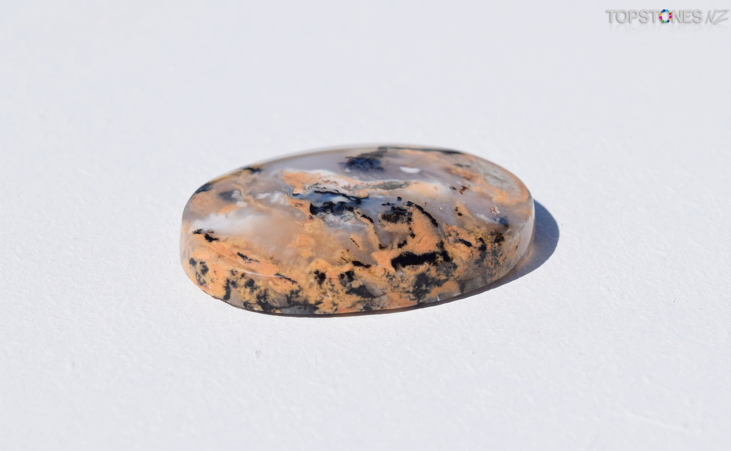 Dendritic Agate Cabochon - Xmas Special $24