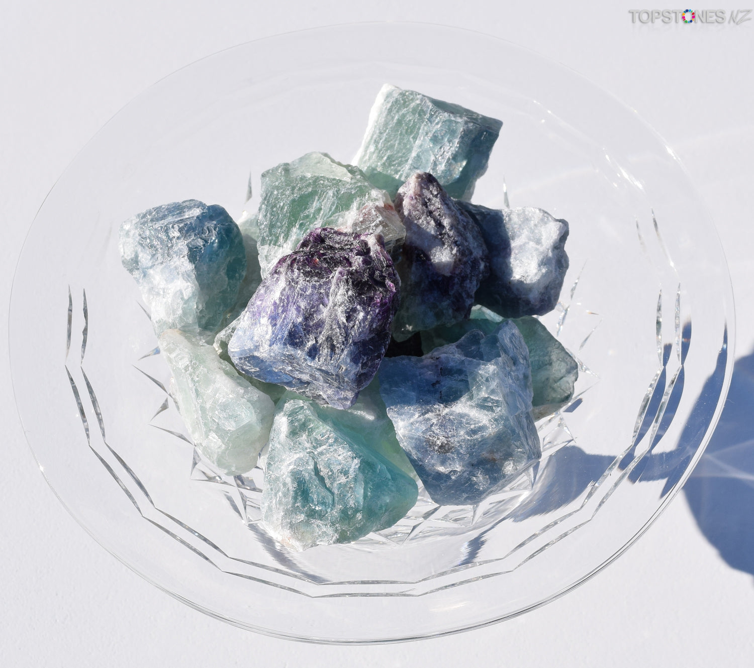 Raw Fluorite
